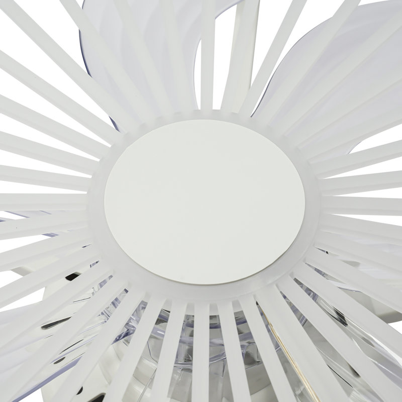 Orren Ellis Integrated LED Bladeless Ceiling Fan with Remote Control